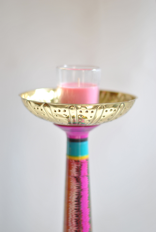 Lac Candle Stand